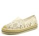 Madden Girl Maaui Flatform Slip-On Espadri Natural Macrame Shoes