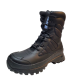 Alexander McQueen Mens In-8 Descender Leather Tactical Boots Affordable Designer Brands