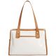 Marc Fisher Confetti Small White Tote front Affordable Designer Brands 