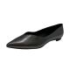 Marc Fisher Womens Analia Pointed Toe Ballet Flat Shoes Pewter Grey Flat 5 M Affordable Designer Brands