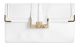 Marc Fisher Center State White Clutch