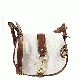 Michael Kors Jamie Medium Saddle Bag Dark Caramel