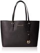 Michael Kors jet Set Medium Multifunction tote in black