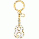 Michael Kors Lucky Charms Lucky 8 Key Fob Optic White