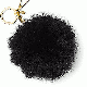 Michael Kors Extra Large Fur Pom Key Charm Black