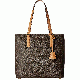 Michael Kors Morgan Tote In Signature Print Brown (