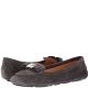 Michael Kors Womens Caroline Moccasin Flats Shoes Charcoal 10M from Affordabledesignerbrands.com