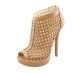 Michael Kors Graham Booties Luggage Leather