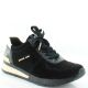 MICHAEL Michael Kors Allie Trainer Leather Sneakers Med Gray 7M from Affordable Designer Brands