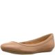 Naturalizer Brittany Flats Dark Beige Chai Leather 9M from Affordable Designer Brands
