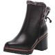 Naturalizer Valene Waterproof Booties Leather Black 7M Affordable Designer Brands