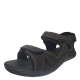 Nunn Bush Mens Rio Vista Three Strap Brown 12 M from Affordable Designer Brands