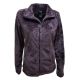 North Face Women's Osito 2 Fleece Jacket Black Plum Purple Small