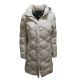 The North Face Miss Metro Goose-Down Parka Vintage Coat White Medium