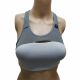 Nike Pro Classic Dri-fit Medium-Support Compression Sports Bra Charcoal Grey XSmall