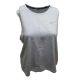 Nike Dry Element Cropped Tank Top Charcoal Grey XLarge
