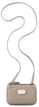Nine West New Taupe Mini Crossbody Bag Front Affordable Designer Brands