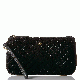 Nine West Quilted Velvet Table Treasure Black 