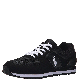 Polo Ralph Lauren Slaton Pony Sneakers Black White 