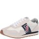 Polo Ralph Lauren Mens Jogger Leather Grey Sneakers 7.5 D Affordable Designer Brands