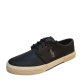 Polo Ralph Lauren Men's Shoes Faxon Leather Lace Up Sneakers Black 10.5D from Affordable Designer Brands
