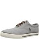 Polo Ralph Lauren Mens Vaughn Canvas Low Top Sneakers Grey 7 D from Affordable Designer Brands