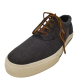 Polo Ralph Lauren Mens Vaughn Sneaker Black Charcoal Grey 9 D Affordable Designer Brands