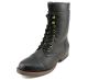 Rampage Jeliana Lace-Up Combat Black Booties