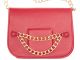 Rampage RP4267-MA Chain Strap Red Crossbody Handbag front Affordable Designer Brands 