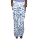 Rewash Juniors Printed Smocked-Waist Linen Pants 