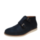 Reserved Footwear Men's The Ballaster Monk Strap Navy Dress Boot 8.5M Affordable Designer Brands