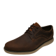 Rockport Mens Garett Plain-Toe Oxfords Leather Tan 10M Affordable Designer Brands