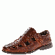 Stacy Adams Mens Biscayne Fisherman Sandal Shoes Cognac