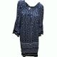 Style & Co Women Off-The-Shoulder Bell-Sleeve Dress Medallion Ocean XLarge Affordable Designer Brands