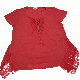 Style Co Crochet-Trim Handkerchief-Hem Blouse Aurora Rose Medium