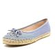 Style & Company Valorr Espadrille Flats Shoes Denim 7.5M