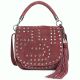 Sam Edelman Heidi Studded Saddle Bag Port Wine 