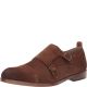 Steve Madden Mens Brentt Double Monk Strap Tan Suede Oxfords 8 M from Affordable Designer Brands