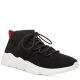 Steve Madden Knite Black Polyester Knit Sneaker 9 M from Affordable Designer Brands