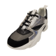 Steve Madden Mens Mentall Sneakers Silver 8M Affordable Designer Brands