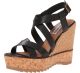Steve Madden Ellaa Cork Platform Wedge Sandals