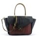 Tommy Hilfiger Postino Colorblock Leather Convertible Satchel Front From Affordable Designer Brands