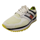 Tommy Hilfiger Mens Arelo LAce-up Sneakers White Yellow  8.5M US Affordable Designer Brands