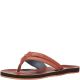 Tommy Hilfiger Mens Davidson Flip-Flops Sandal Cognac 13 from Affordable Designer Brands