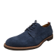 Tommy Hilfiger Mens Garson Oxfords Blue Suede 11M Affordable Designer Brands