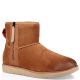 UGG Men's Classic Waterproof Mini Zip Boots Chestnut Brown 9 from Affordable Designer Brands