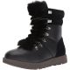 UGG Women's Viki Waterproof Boot Black Leather 9M Affordable Designer Brands