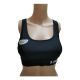 Under Armour HeatGear Mid-Impact Crossback Sports Bra Black Medium from Affordable Designer Brands