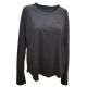Under Armour Long Sleeve Sweatshirt Carbon Heather Black Grey Large
