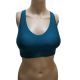 Under Armour Women's Vanish Mid Sports Bra Tourmaline Teal  (716)/Metallic Iron Small